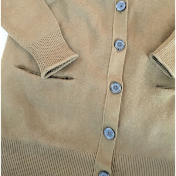 MADEWELL Miller Oversized Button Grandpa Cardigan S Small Olive Green Brown - Picture 3 of 6